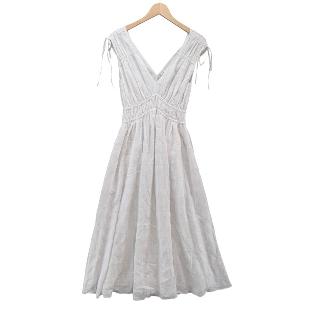 Madewell Cream Midi Dress
